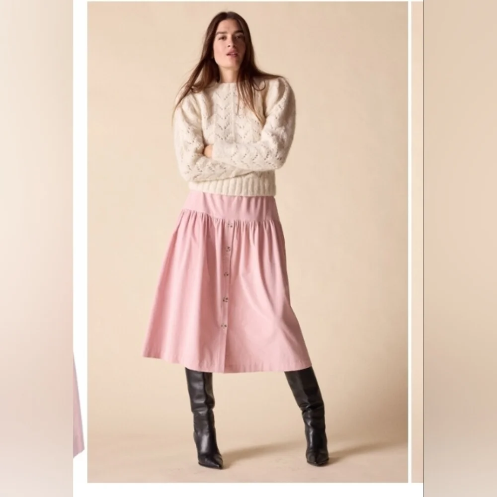 St Roche James waistcoat & St Roche kia maxi skirt.